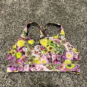 Lululemon Floral Sports Bra